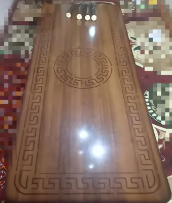 12 kishilik stol sotiladi 2.75×1.20 Jigarrang