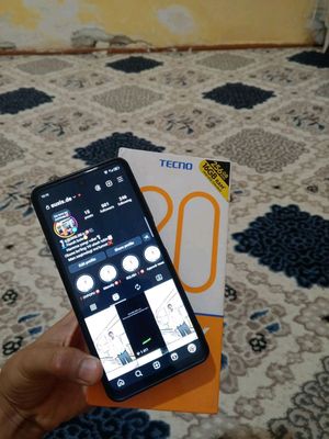 Texno Spark 20 xotira:256 karobka:Full