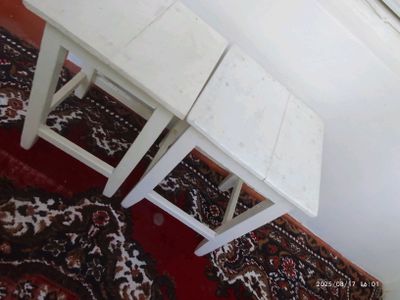 Экотабуретки деревянные крашенные