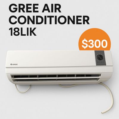 Gree 18 BTU Konditsioner — Zima/Leto, Holati yaxshi