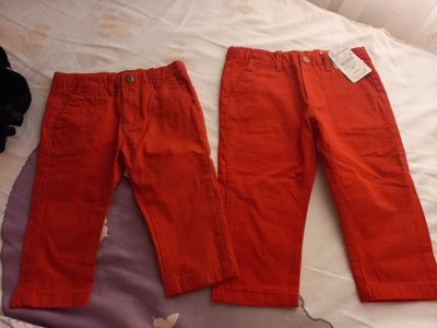 Парные брючки от Zara для мальчиков