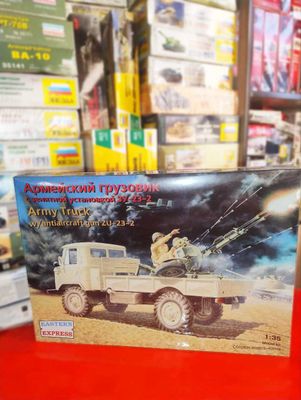 Сборная модель грузовик ГАЗ -66 масштаб 1:35