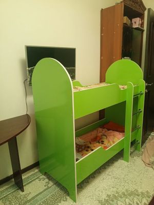 Детский двухэтажный крават 2 qavatli bolalar kravati sotiladi