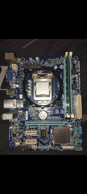 Комплект GIGABYTE GA-H61M-DS2 + I5-2400, DDR3 8GB 1600