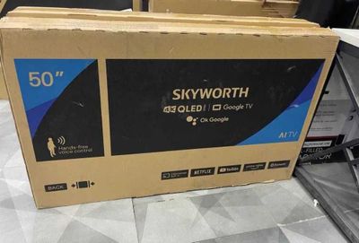 Телевизор Skyworth 43/50/55 4K smart Tv доставка и прошивка бесплатно