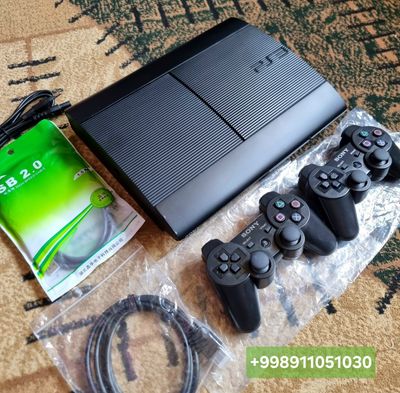 PlayStation 3 slim 160 GB, plomba holatda.