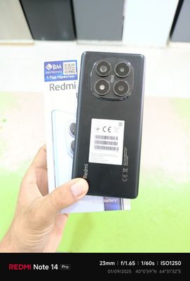 Redmi not 14 Pro garantiya bor 8/256 olinganiga 1 oy boʻlgan