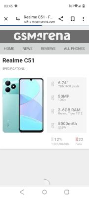 Realmy c51 telefon