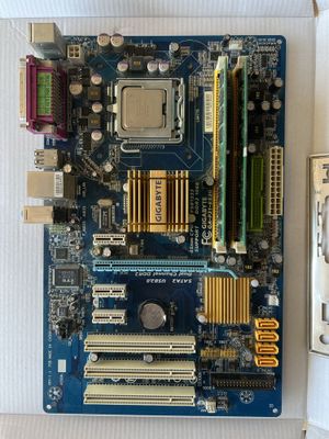 Gigabyte P31 + DDR2 4GB + Intel E5200 + БП 550 W