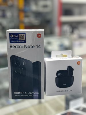 Redmi note 14 8/128 Midnight Black