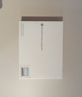 Microsoft Surface laptop go 10th Gen Intel Core i5, 64 GB, PLATINUM
