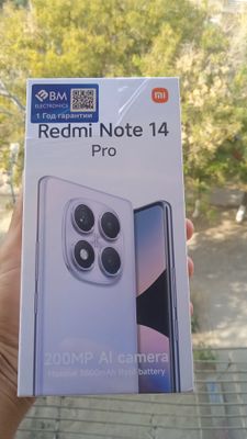 Redmi note 14 pro12-512 Karobka holatda ochilmagan
