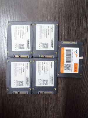 SATA SSD 512Gb 5шт