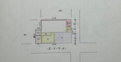В шаговой Шото Руставели*4.2 сотки* Угловой