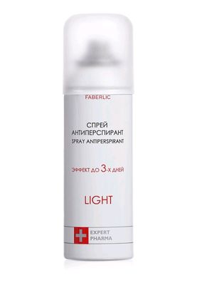 Light antiperspirant-sprey