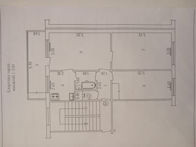 3-х ком квартира массив Феруза