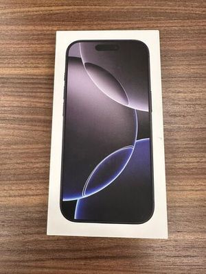 Apple 16 pro 128 Black 1 Sim Новый