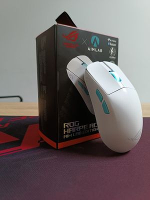 ASUS ROG Harpe Ace Aim Lab Edition gaming mouse