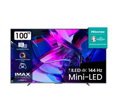 Телевизор HISENSE 100 E7NQ PRO 4K UHD SMART VIDAA 144Hz Miniled