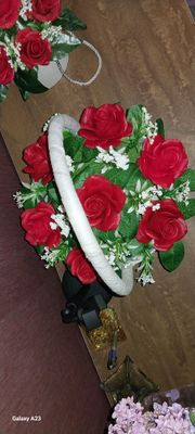 Букет из мыла розы
