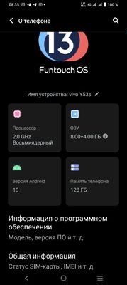Vivo Y 53 s 8 ga 128