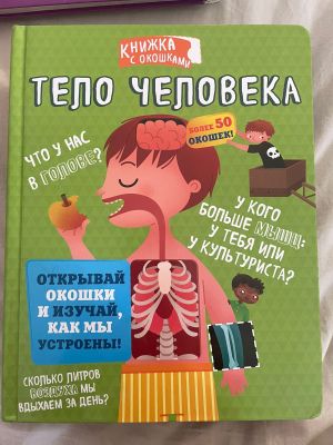 Книжки с окошками. Тело человека