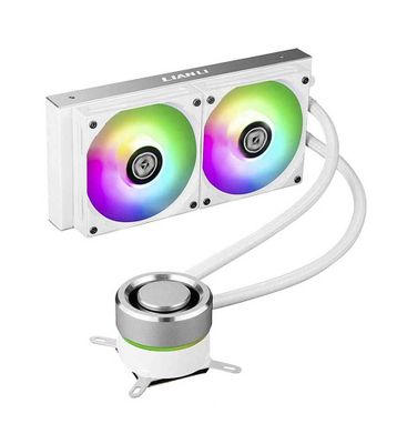 Водяное охлаждение Lian Li Galahad AIO 240 RGB White белый