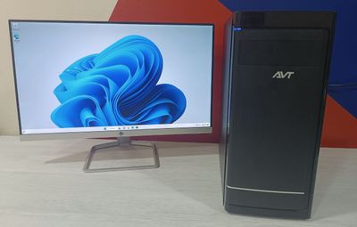 Продается комплект: ПК + монитор HP 24f | i5-10400 / 8GB / 512GB SSD / Biostar H410
