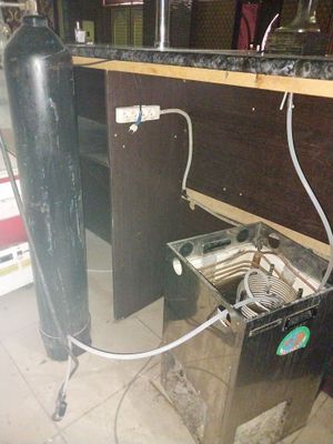 Piva aparat gaz baloni bilan sotiladi