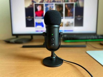 Микрофон компьютера микрофон для стримов Razer Seiren v2 pro.