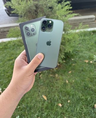 Iphone 13 Pro green 256gb Ideal usta kormagan yomkst 79 karopkasi bor