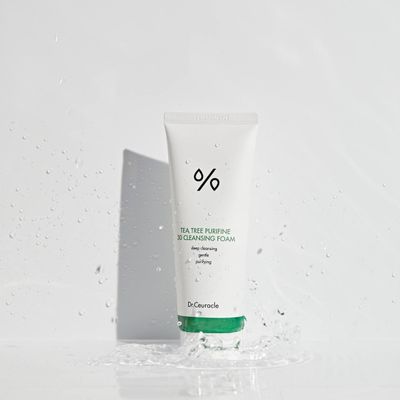 Пенка для умывания с чайным деревом Dr Ceuracle Tea Tree Purifine 30 Cleansing Foam