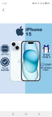 iPhone 15