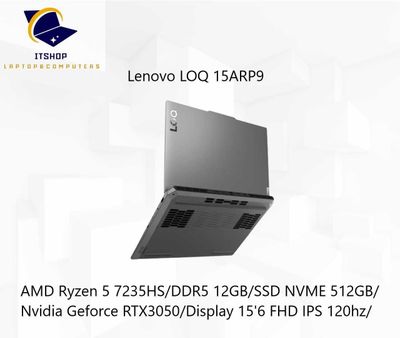 Lenovo LOQ AMD ryzen 5 7235HS/DDR5 16GB/SSD NVME 512GB/RTX3050 6GB