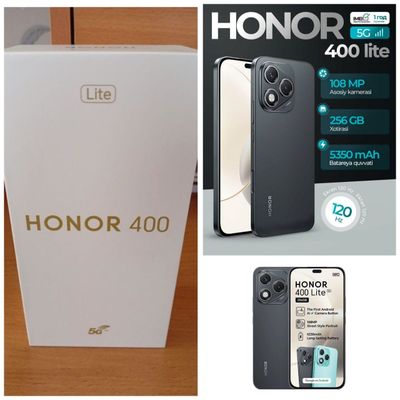 Honor 400 lite 5g yengi upakovka 8/256