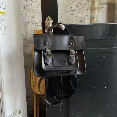 Женский рюкзак портфель ретро классический квадрат