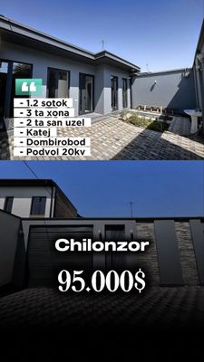 Chilonzor 95000$ ga kottedj