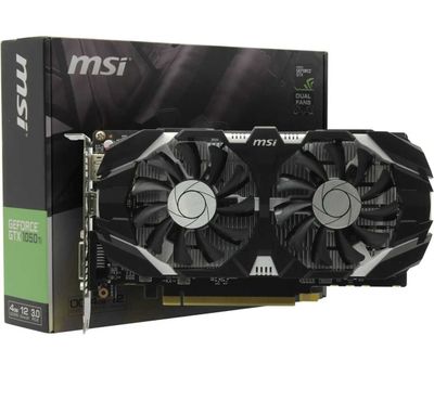 Игровая Видеокарта MSI GERFORCE GTX 1050 TI-4 GB