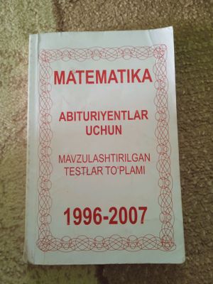 Abituriyentlar uchun Matematika Asos