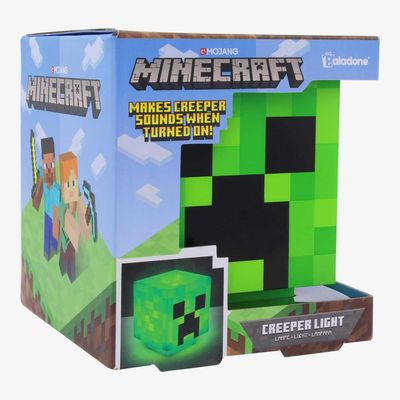 Minecraft Creeper Light со звуком, настольная лампа, ночник Оригинал