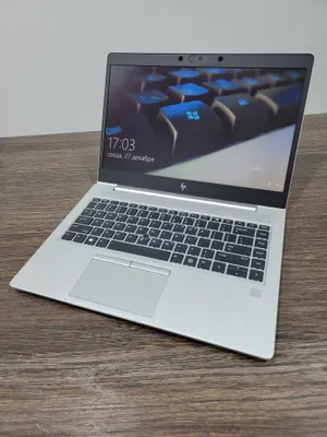 мощный 8-ядерный ноутбук Hp EliteBook 745 G6, подсветка клавиатуры,