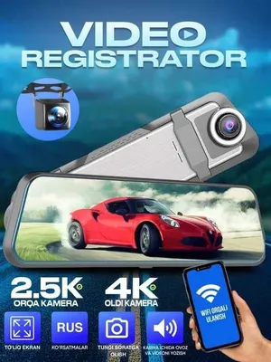 Videoregistrator X11 avtoregistrator to‘liq ekranli видео регистратор