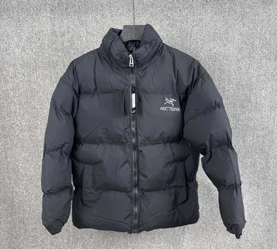 Пуховик arcteryx черный зимний