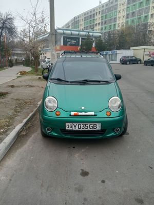 Матиз 2002 зелёный
