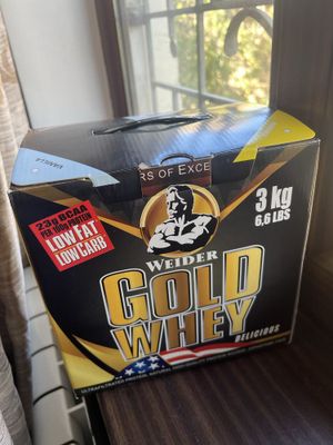 3кг протеин Weider Gold Whey