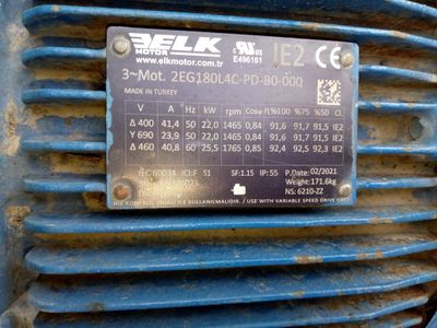 Turkya mahsuloti 22 kv 1500 aborot atmotka