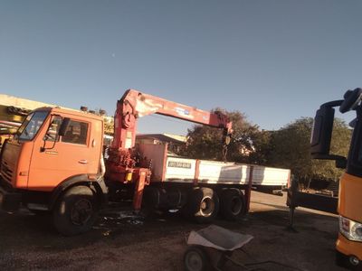 Manyuplyatir kamaz 18 mt 6,3 tona xolatai zor ustanovka kran 2008