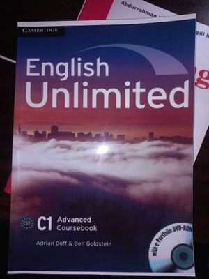 Книга по английскому "English Unlimited C1 level