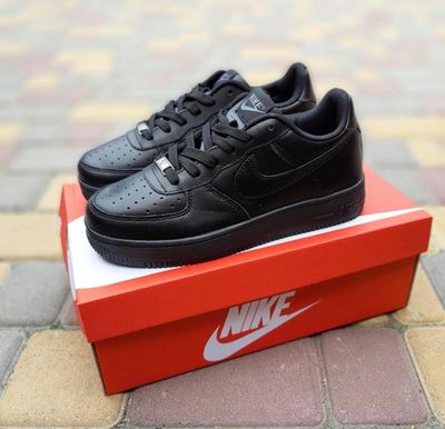 Кроссовки Nike Air Force черные