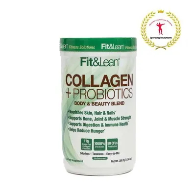 Коллаген с пробиотиками от Fit& Lean Collagen + Probiotics, 30 порций!